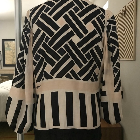 Vintage DVF Blouse - Picture 4 of 6